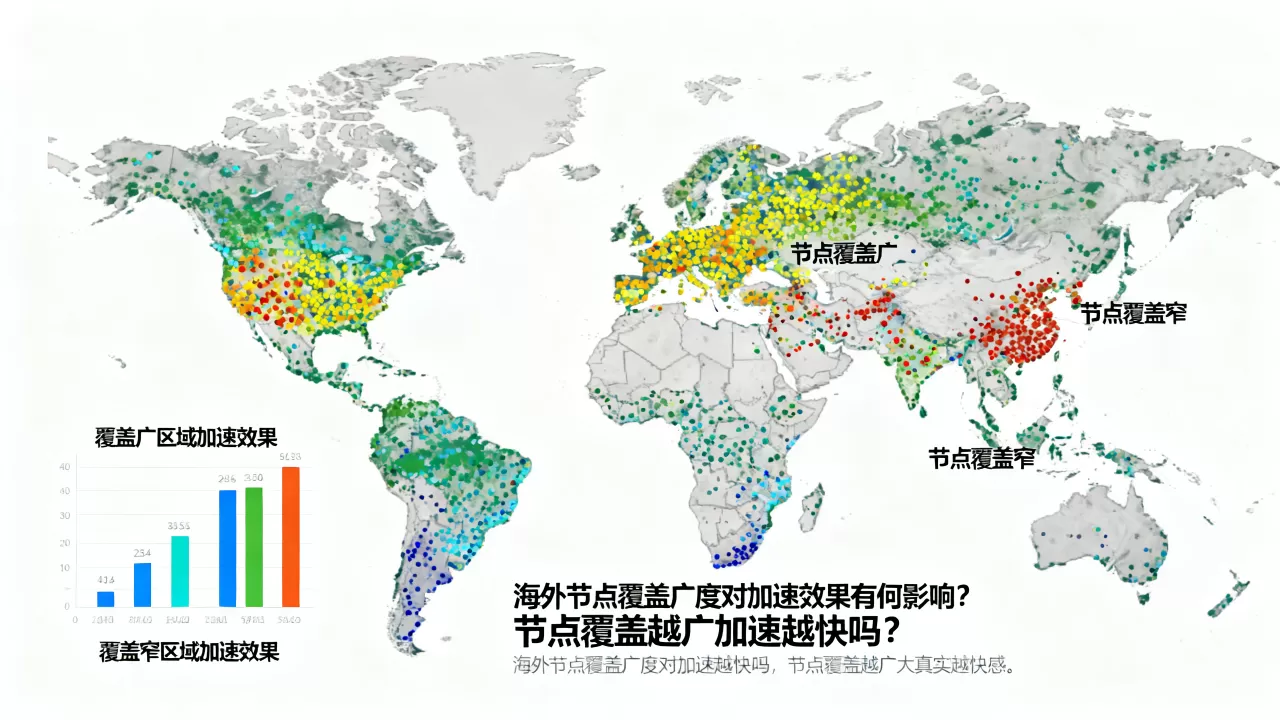 海外节点覆盖广度对加速效果有何影响?节点覆盖越广加速越快吗? 海外节点覆盖广度对加速效果有何影响?节点覆盖越广加速越快吗?