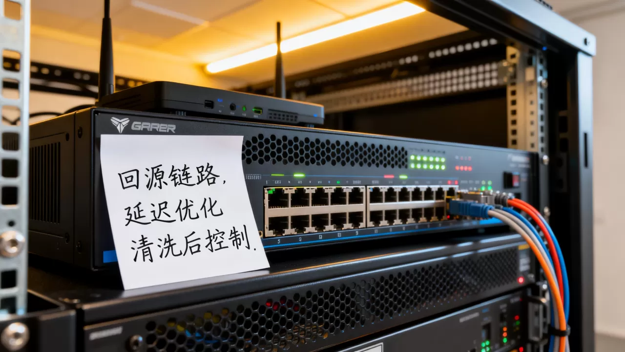 游戏清洗后回源链路延迟如何控制？游戏回源链路延迟优化方法
