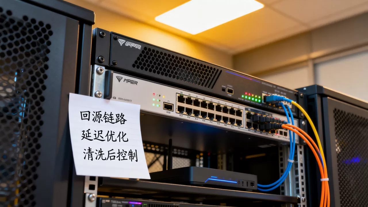 游戏清洗后回源链路延迟如何控制？游戏回源链路延迟优化方法