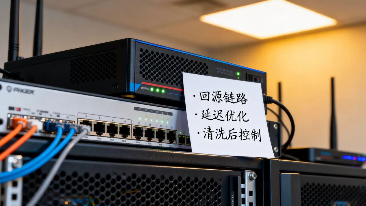 游戏清洗后回源链路延迟如何控制？游戏回源链路延迟优化方法
