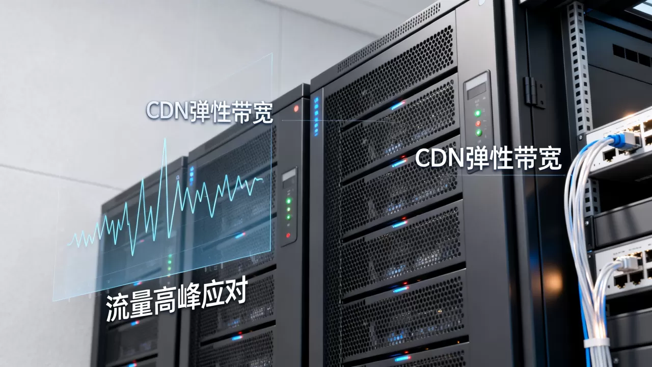 游戏热更新为何需要CDN弹性带宽，如何应对流量高峰？