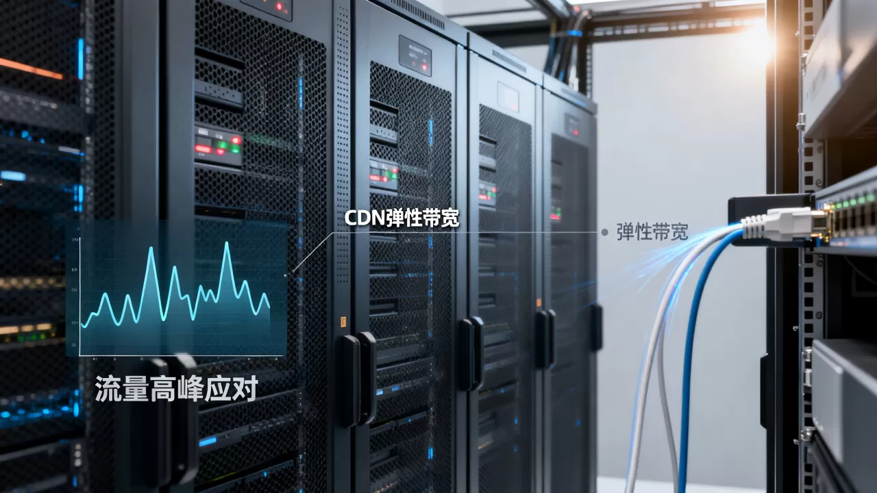 游戏热更新为何需要CDN弹性带宽，如何应对流量高峰？