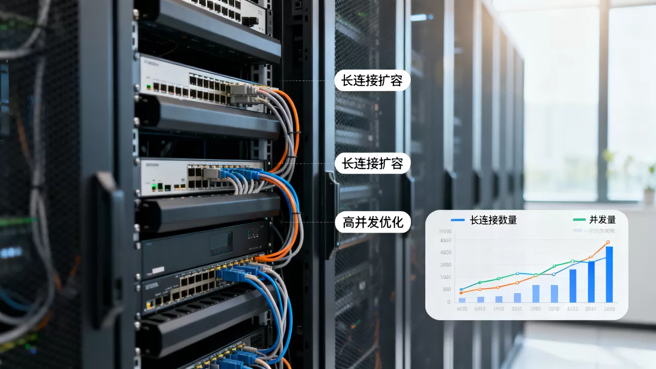 地方棋牌长连接数量庞大如何扩容？服务器高并发优化策略