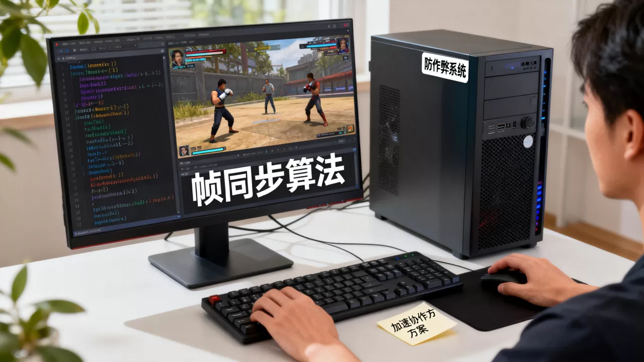 格斗游戏帧同步下防作弊加速咋协作，帧同步防作弊加速如何平衡
