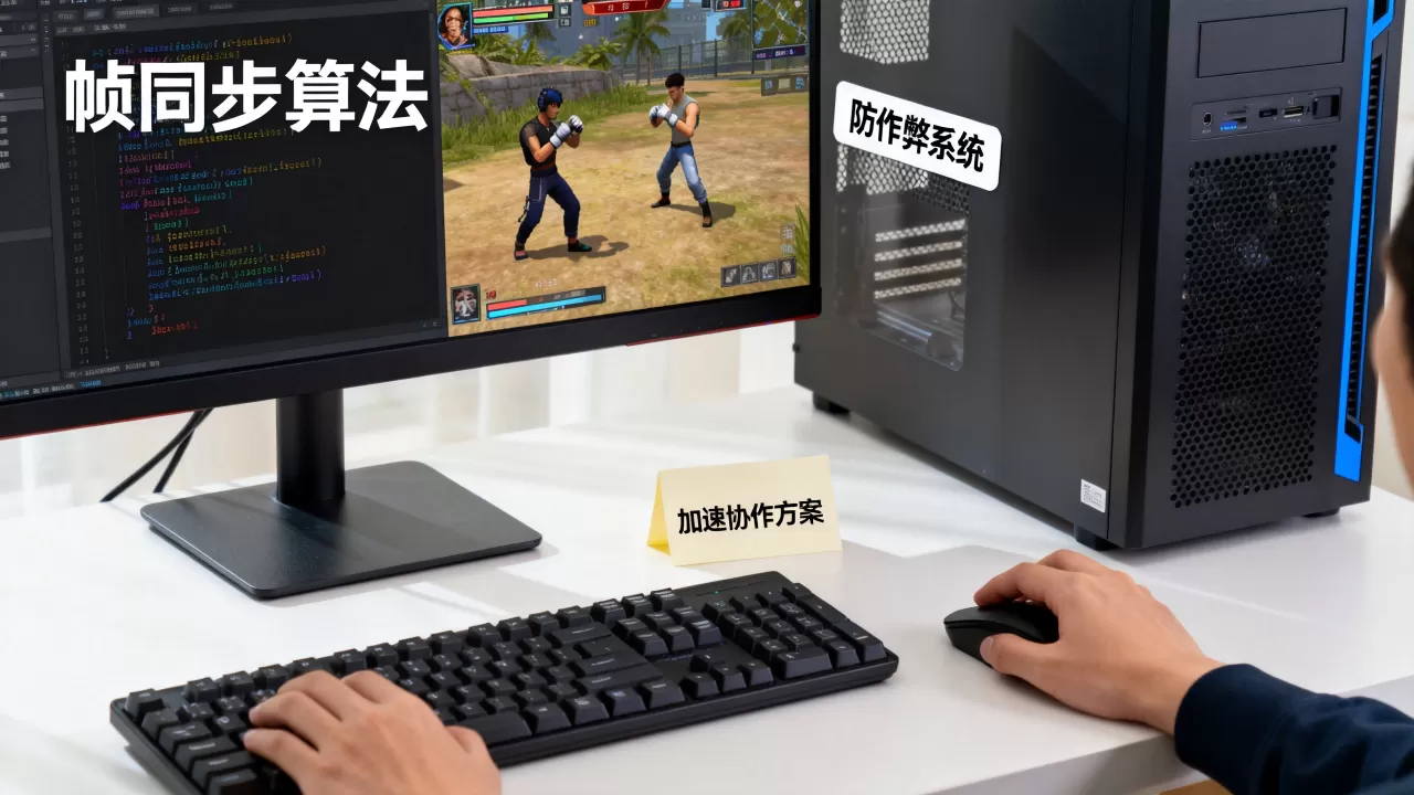 格斗游戏帧同步下防作弊加速咋协作，帧同步防作弊加速如何平衡