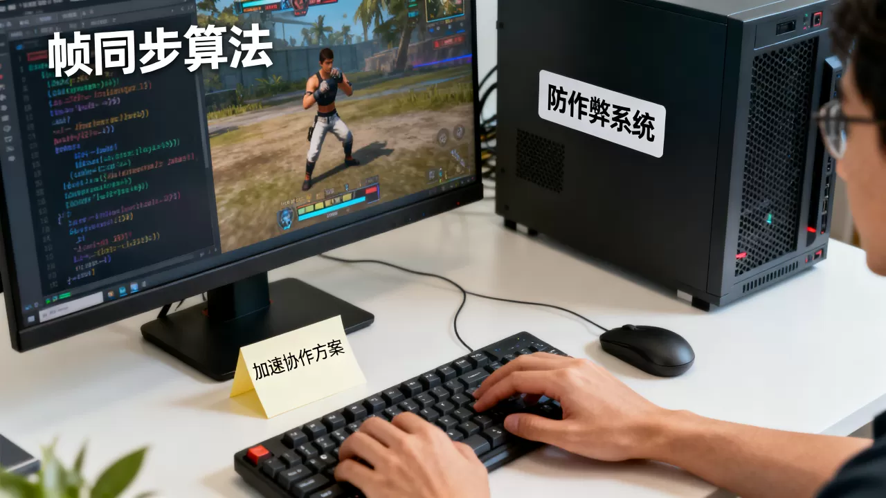 格斗游戏帧同步下防作弊加速咋协作，帧同步防作弊加速如何平衡