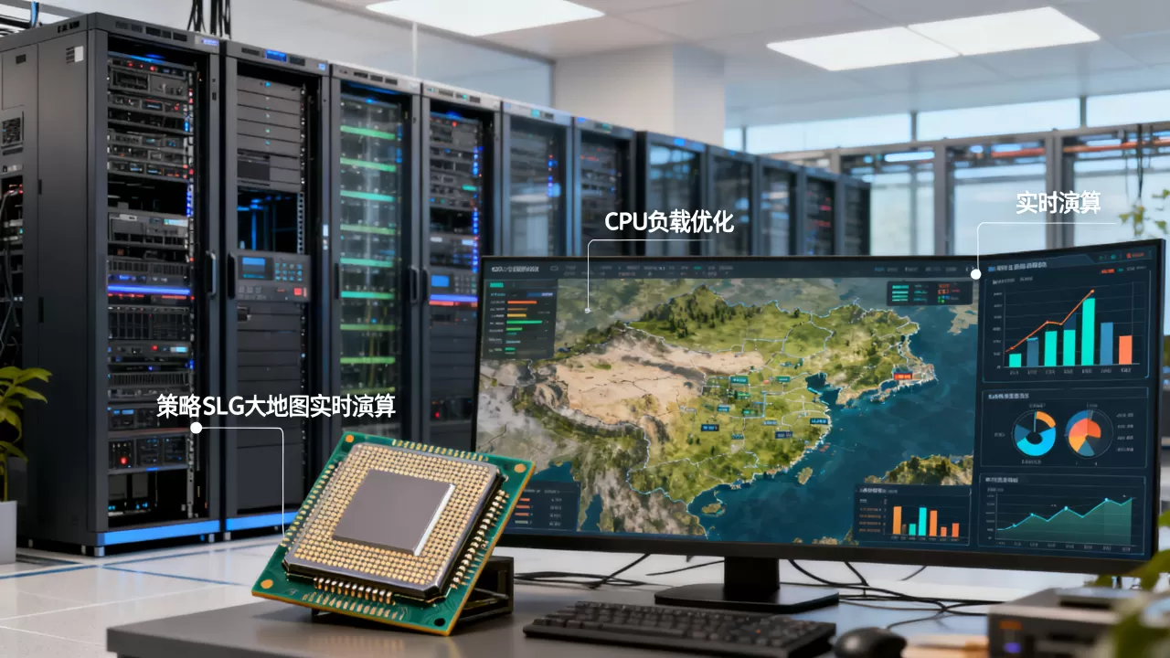 策略SLG大地图实时演算怎样压服务器CPU,降负载优化 策略SLG大地图实时演算怎样压服务器CPU,降负载优化