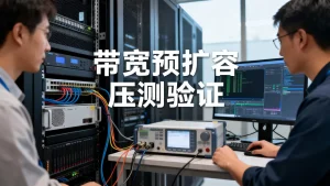行情峰值前怎么做带宽预扩容与压测验证？，带宽扩容压测步骤