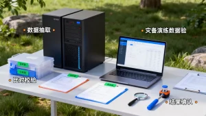 交易灾备演练数据一致性如何验证？，灾备演练数据校验步骤