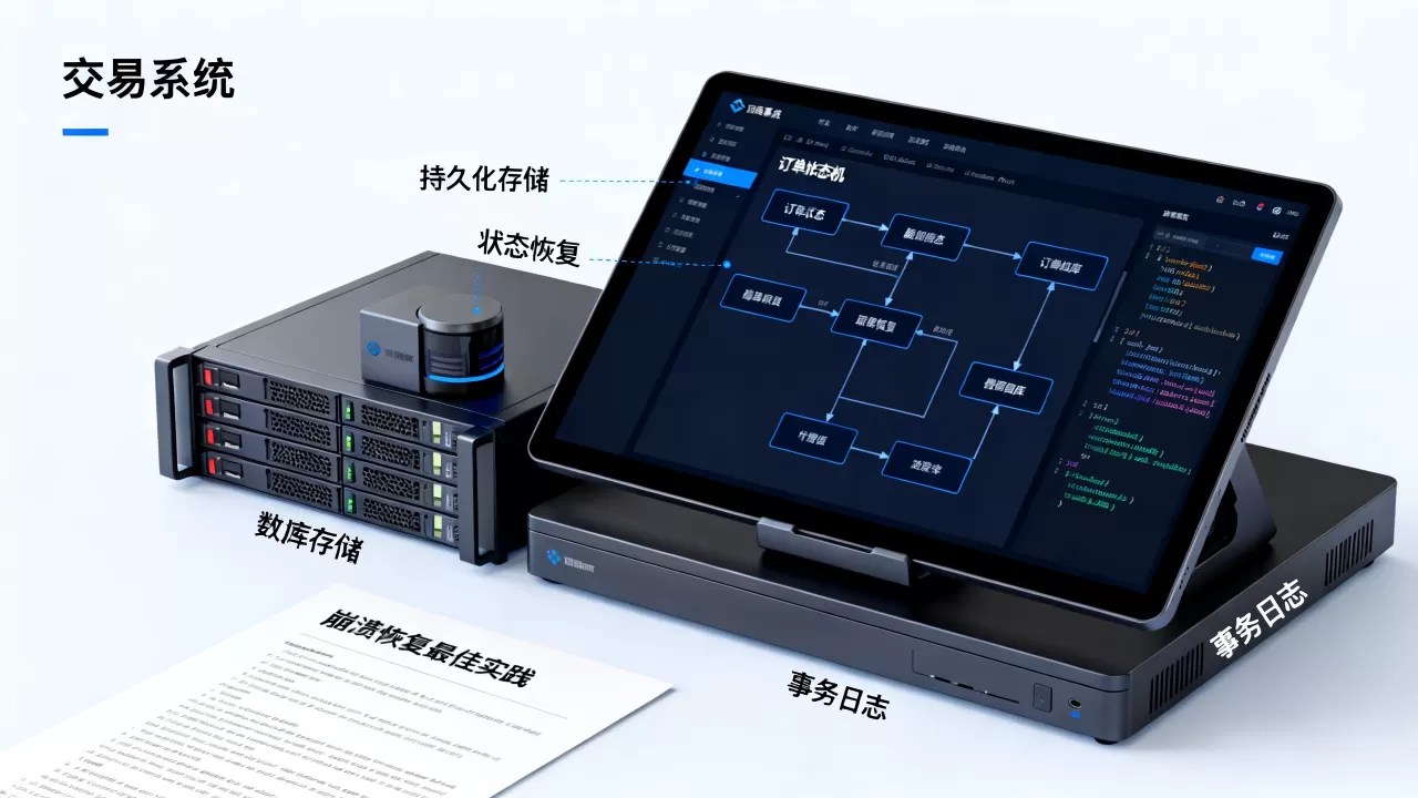 交易系统订单状态机如何持久化恢复?订单状态机崩溃恢复最佳实践 交易系统订单状态机如何持久化恢复?订单状态机崩溃恢复最佳实践