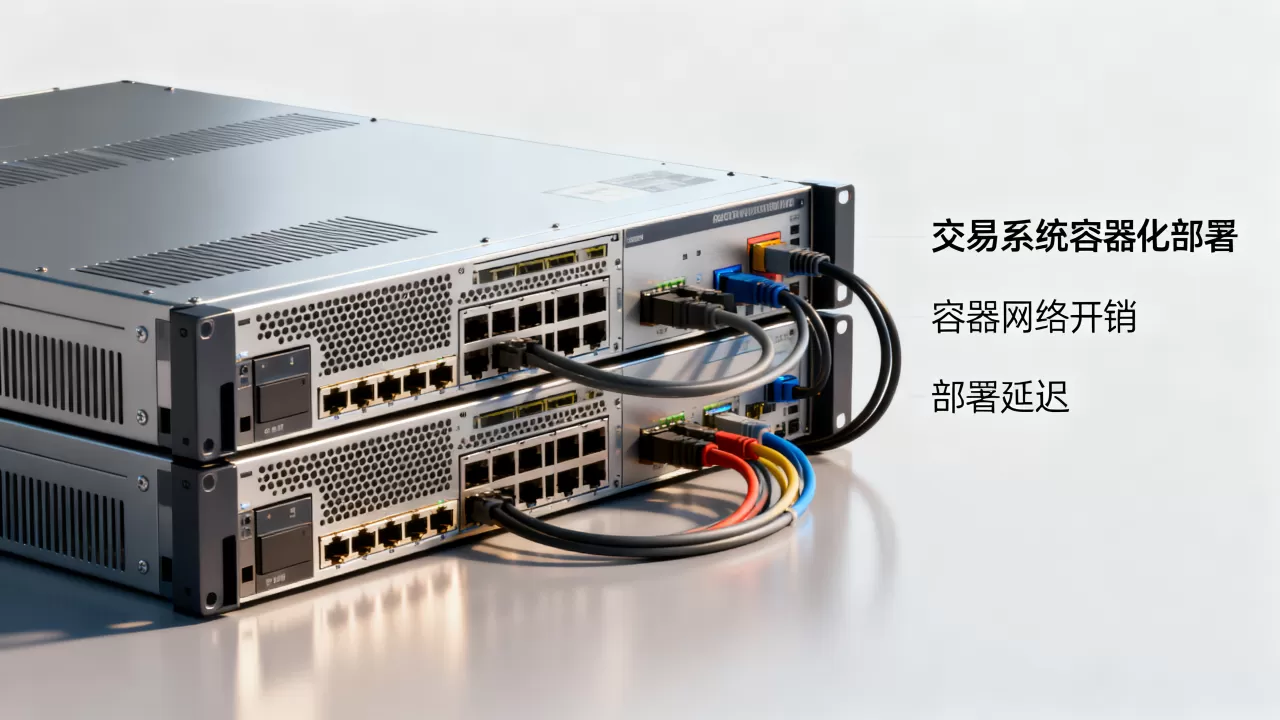 交易系统容器化部署为何延迟不稳定？容器网络开销影响多大