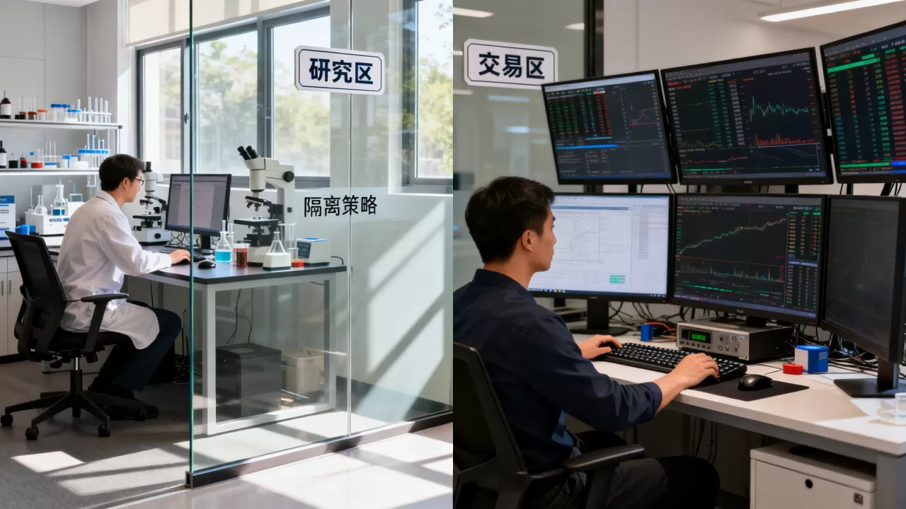 量化研究环境与生产交易环境如何隔离规划，量化交易隔离策略有哪些？