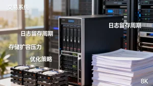 交易系统日志留存周期越长存储扩容压力越大吗？如何优化日志存储与扩容策略？