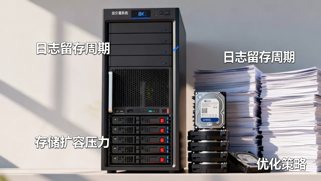 交易系统日志留存周期越长存储扩容压力越大吗?如何优化日志存储与扩容策略? 交易系统日志留存周期越长存储扩容压力越大吗?如何优化日志存储与扩容策略?