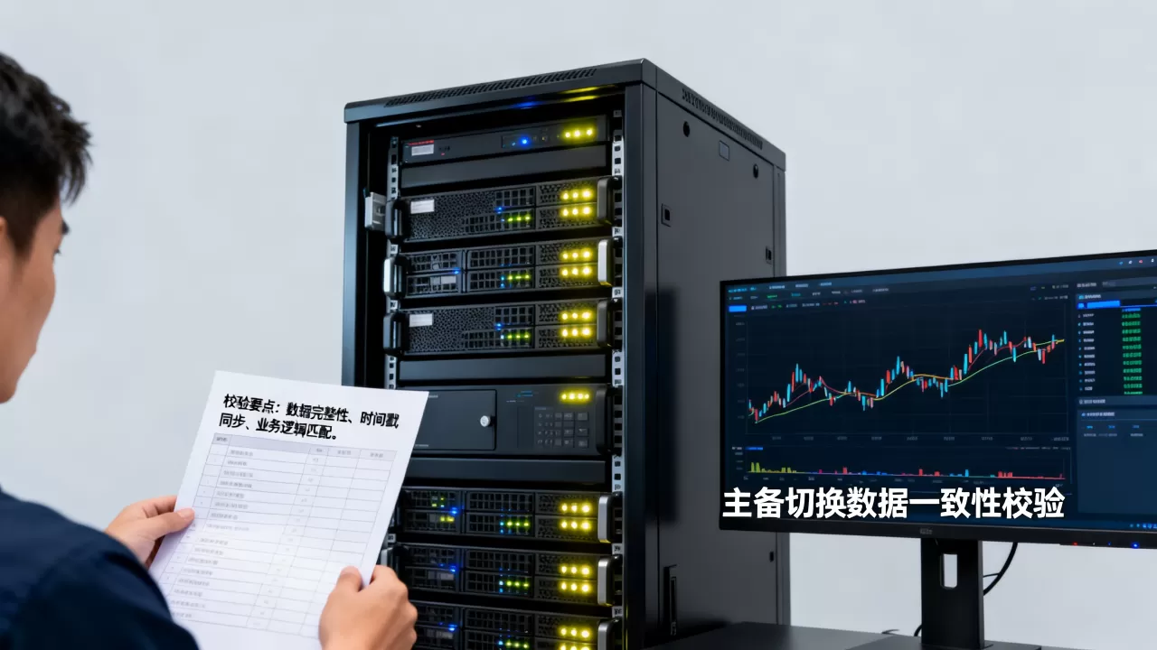 交易系统主备切换时数据一致性怎么校验?数据校验要点有哪些 交易系统主备切换时数据一致性怎么校验?数据校验要点有哪些