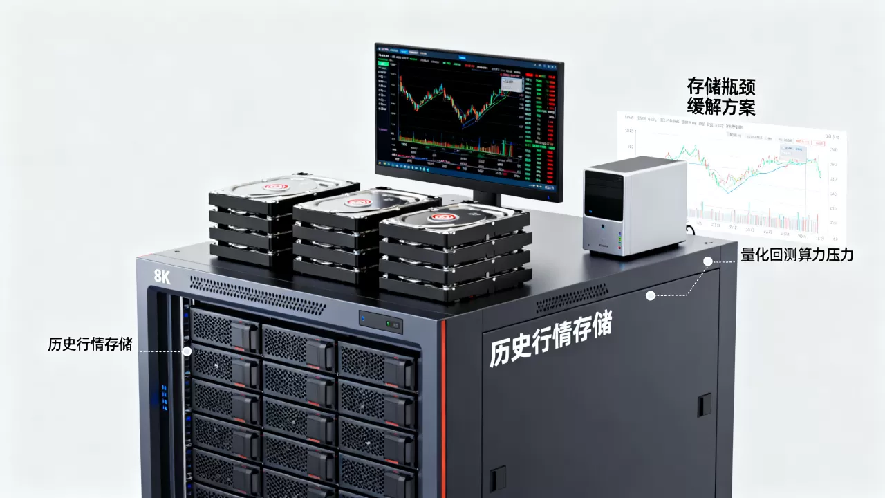 历史行情存储会给量化回测算力带来多大压力,如何缓解存储瓶颈? 历史行情存储会给量化回测算力带来多大压力,如何缓解存储瓶颈?