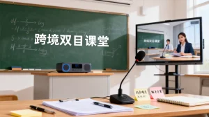 跨境双师课堂板书与语音同步难点怎么解决，双师课堂同步难点有哪些？