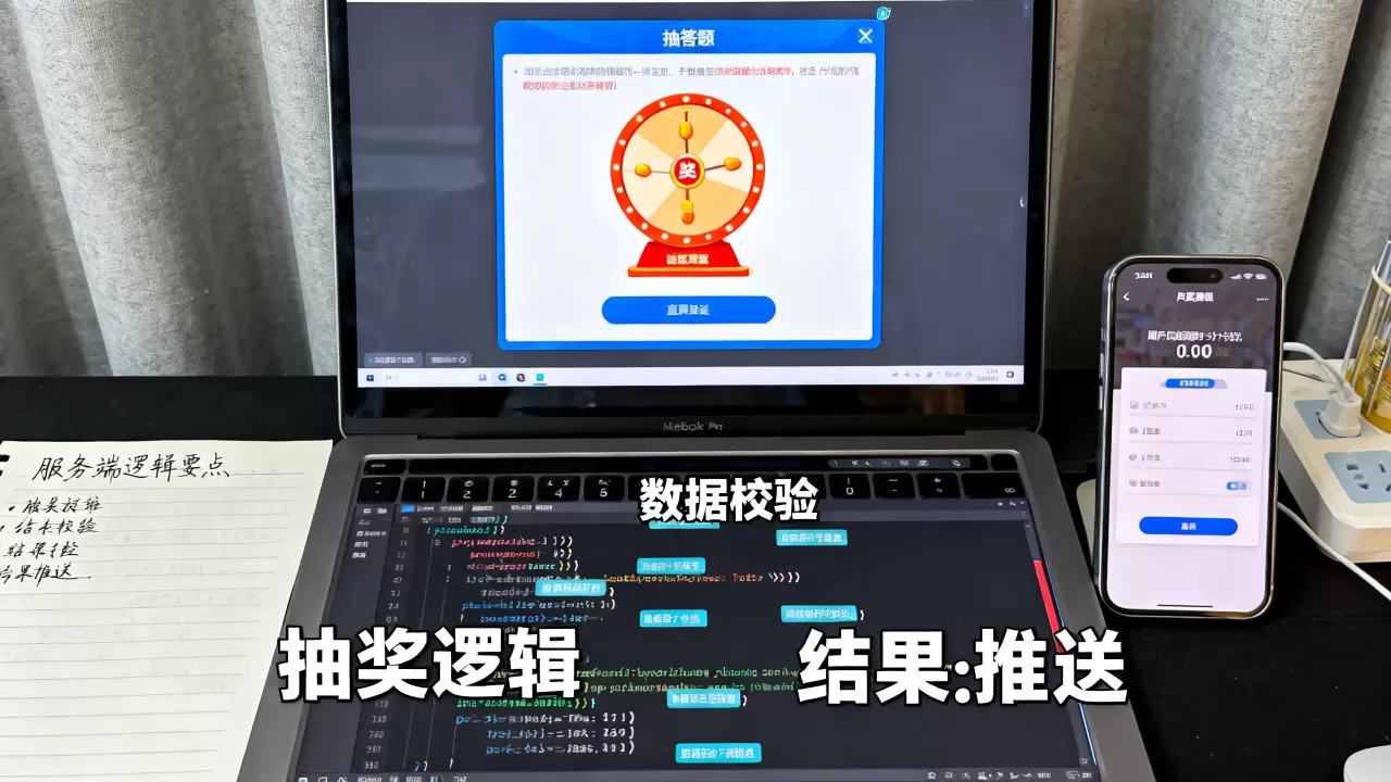 直播课答题抽奖实时开奖怎么实现？服务端逻辑是什么？
