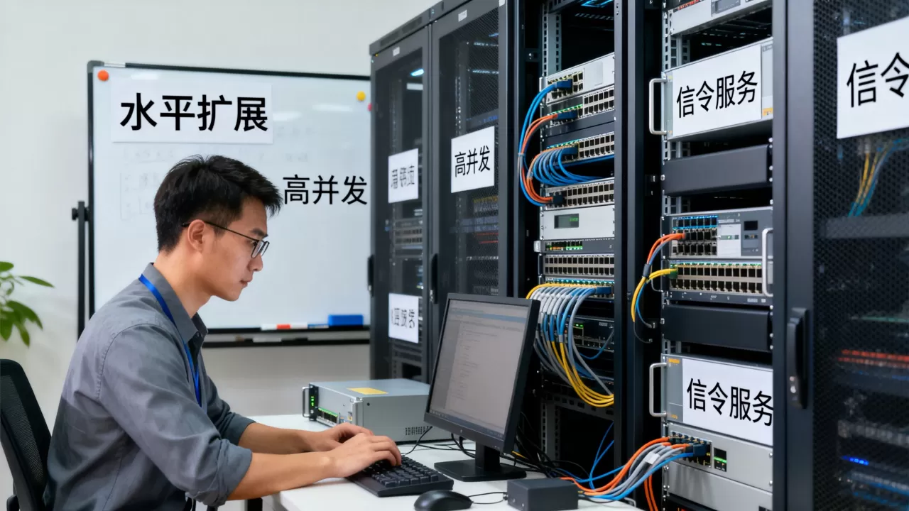 实时课堂信令服务怎样做水平扩展,高并发下如何扩容? 实时课堂信令服务怎样做水平扩展,高并发下如何扩容?