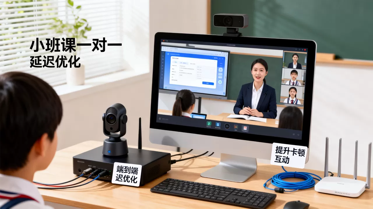 小班课一对一教学延迟高怎么办?端到端延迟优化方法有哪些,如何降低视频教学卡顿提升互动体验 小班课一对一教学延迟高怎么办?端到端延迟优化方法有哪些,如何降低视频教学卡顿提升互动体验