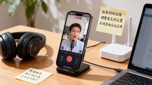 跨国语言交换课堂语音连麦质量差怎么办？提升通话清晰度方法