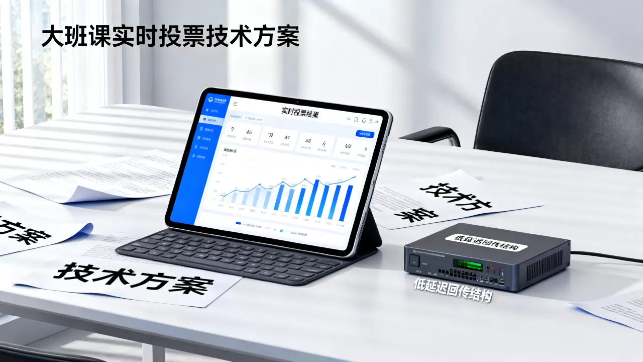 大班课实时投票结果低延迟回传结构怎么做,技术方案是什么? 大班课实时投票结果低延迟回传结构怎么做,技术方案是什么?