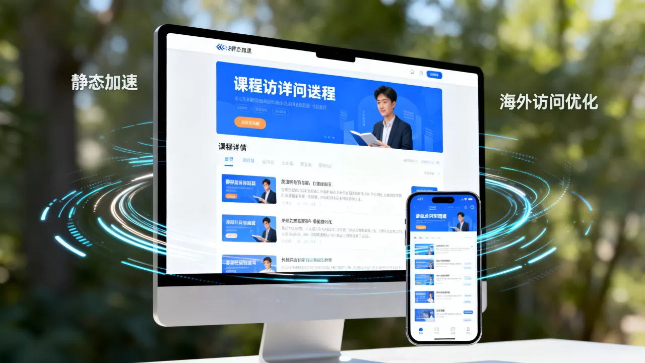 海外用户访问课程详情页的静态加速法 海外用户访问课程详情页的静态加速法