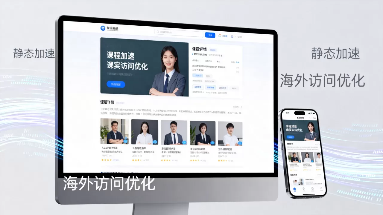 海外用户访问课程详情页的静态加速法 海外用户访问课程详情页的静态加速法