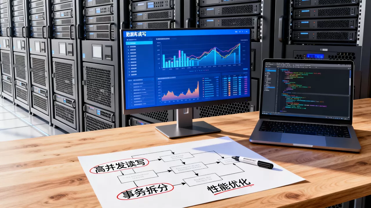 开学季排课系统如何应对高并发读写?事务拆分怎么做,排课系统性能优化技巧 开学季排课系统如何应对高并发读写?事务拆分怎么做,排课系统性能优化技巧