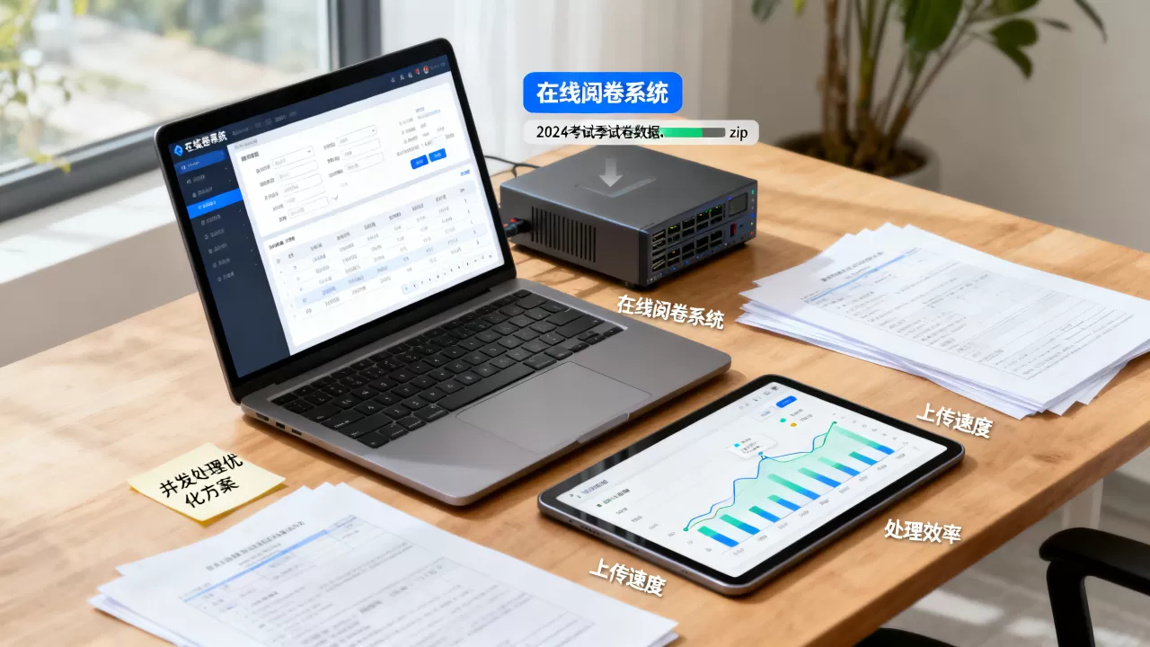 考试季在线阅卷大文件上传并发处理怎么做,如何优化? 考试季在线阅卷大文件上传并发处理怎么做,如何优化?