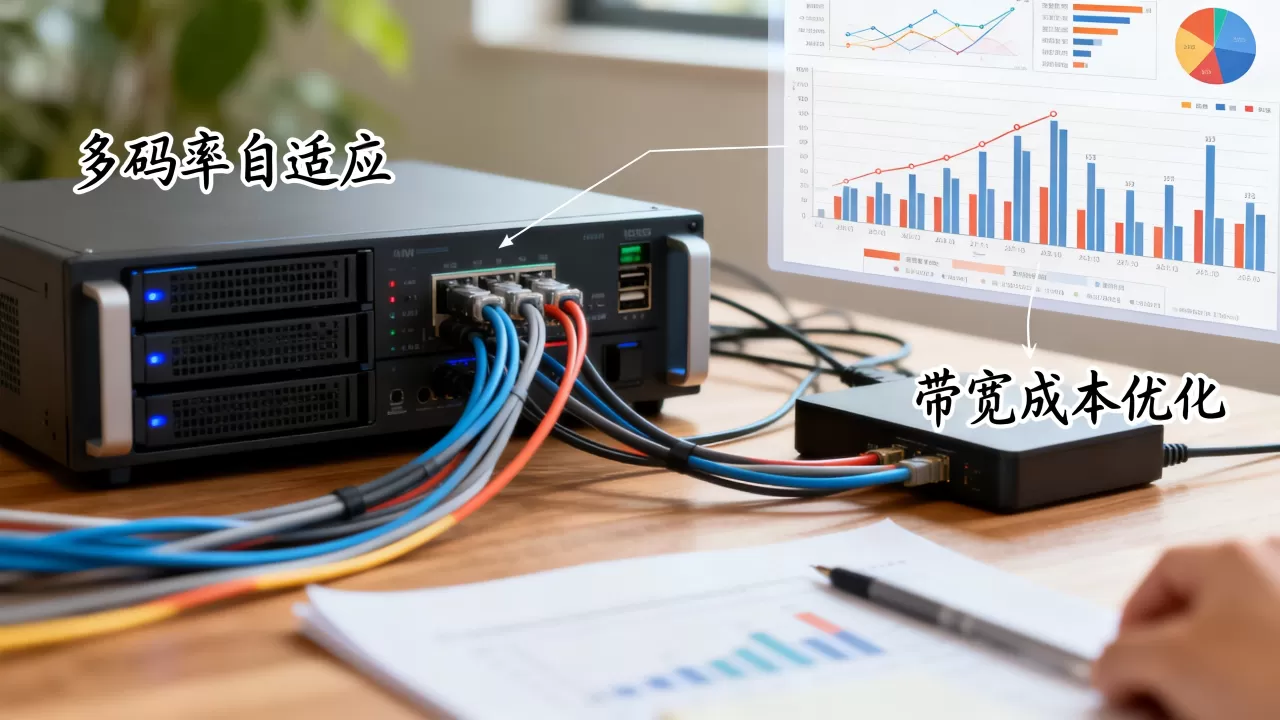 如何压降直播课多码率自适应带宽成本？直播带宽省钱妙招