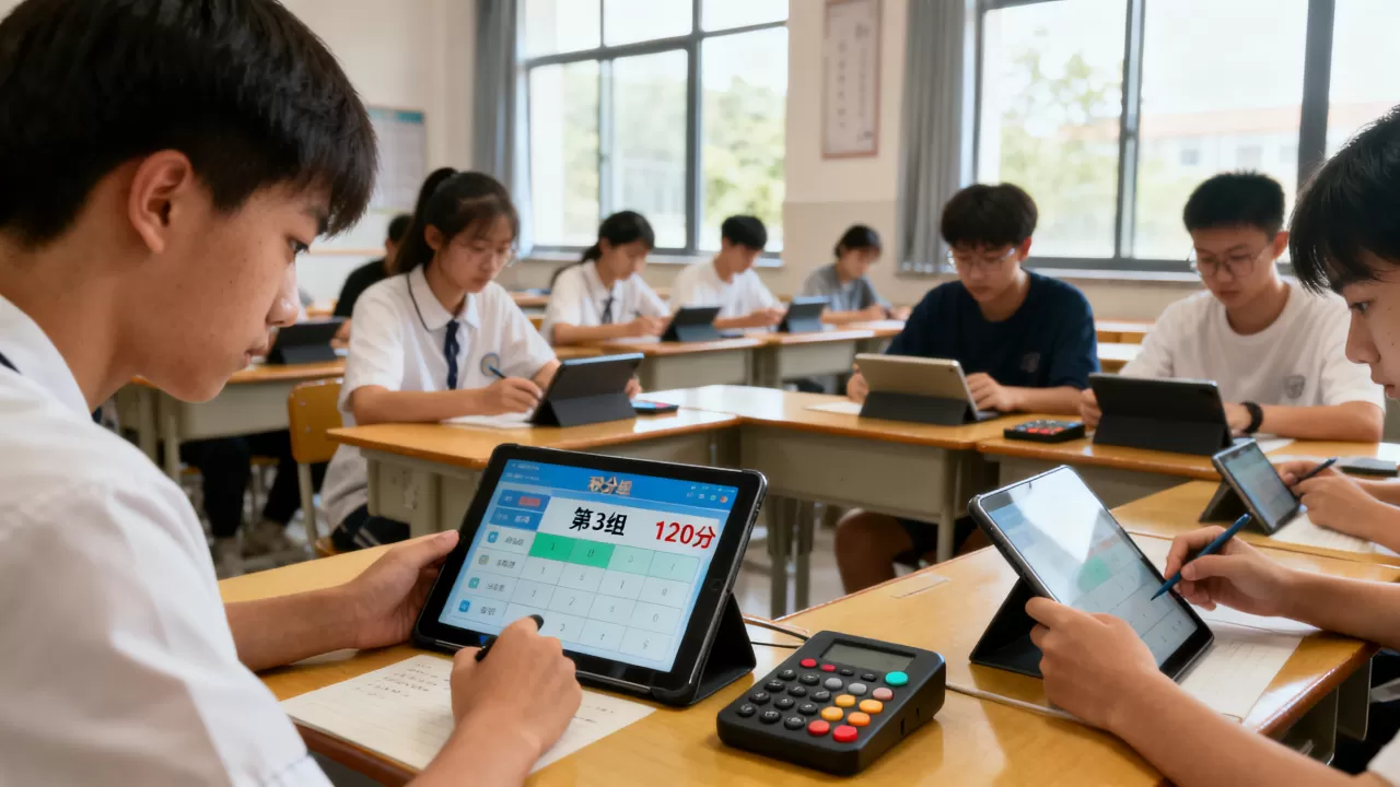 大班课分组答题的实时积分下发结构 大班课分组答题的实时积分下发结构