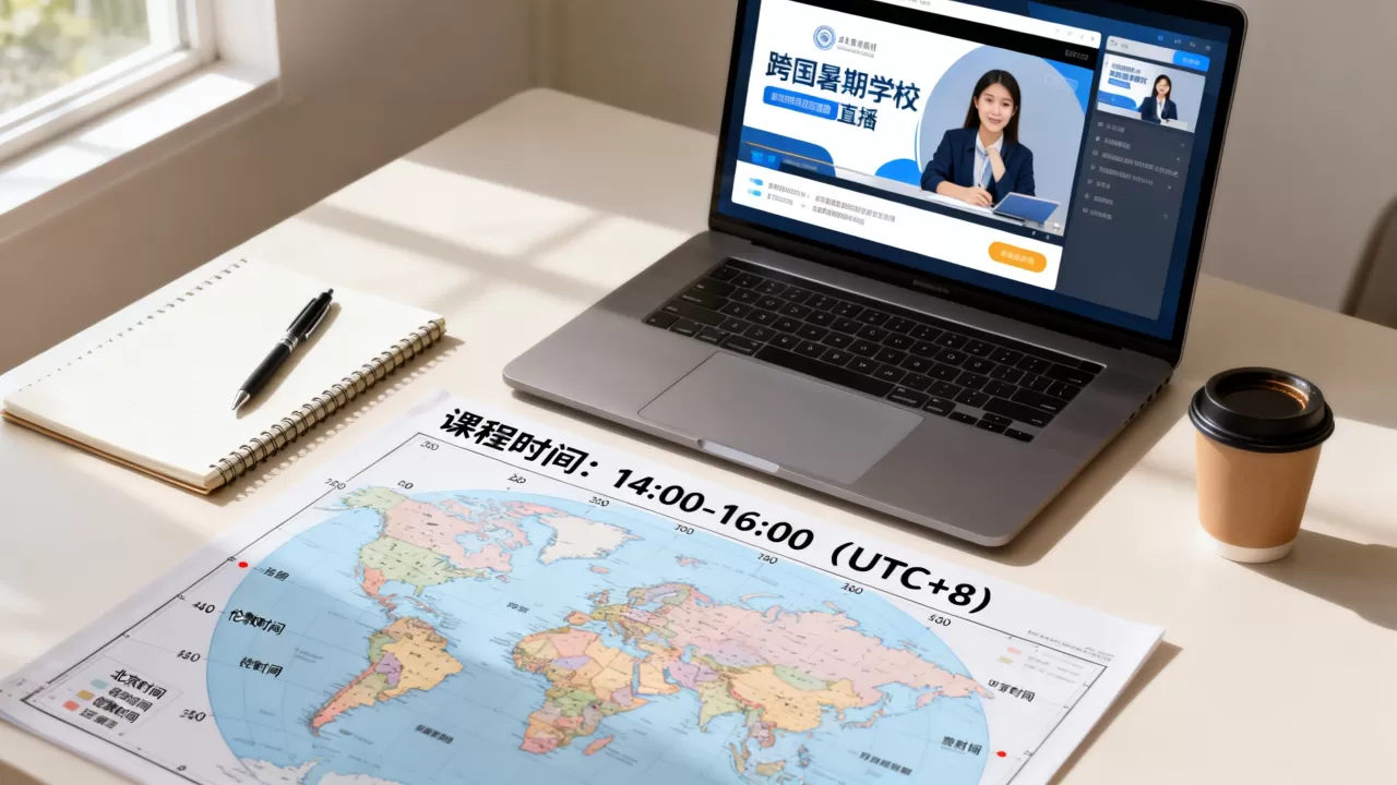 跨国暑期学校课程直播时差怎么安排？，暑期学校时差调度