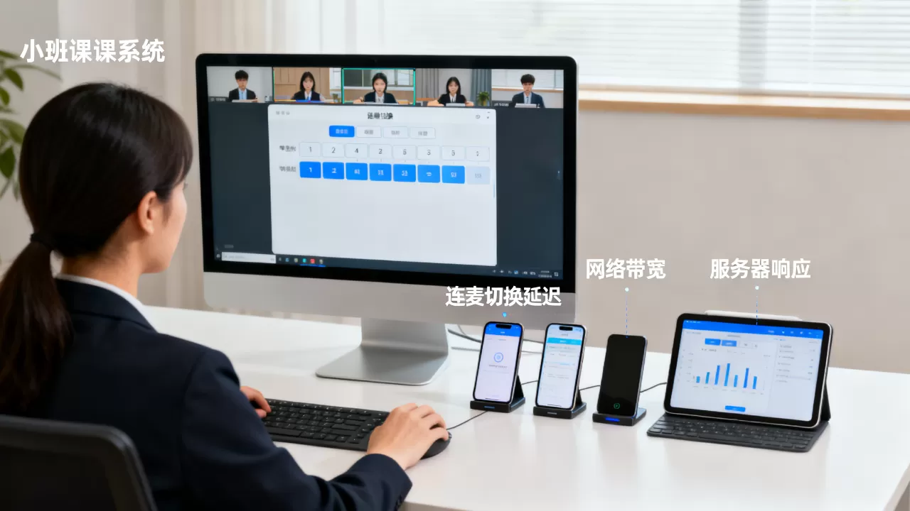 小班课轮播上台的连麦切换延迟怎么压，延迟高是什么原因