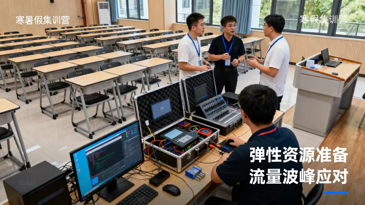 寒暑假集训营如何应对流量波峰?弹性资源准备有哪些关键点? 寒暑假集训营如何应对流量波峰?弹性资源准备有哪些关键点?