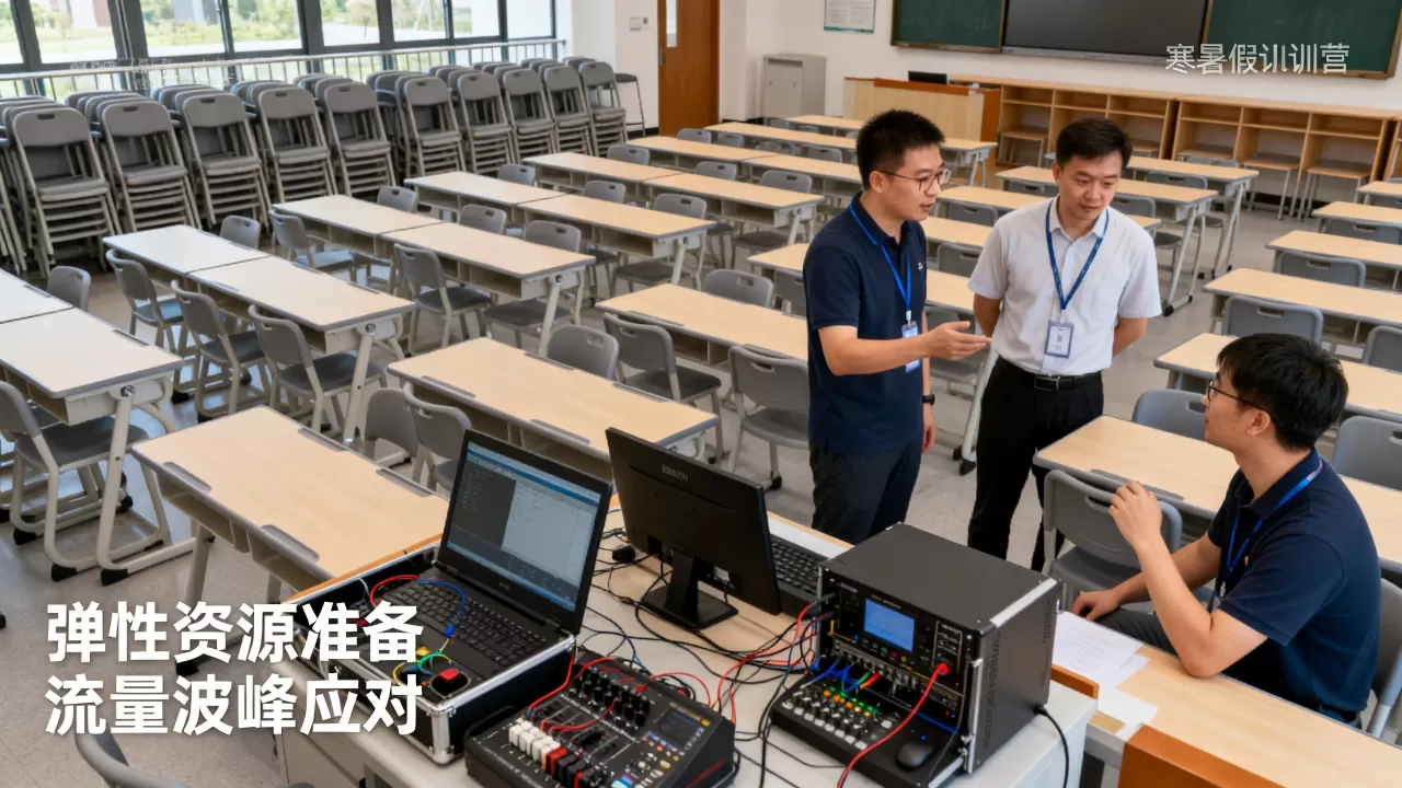 寒暑假集训营如何应对流量波峰?弹性资源准备有哪些关键点? 寒暑假集训营如何应对流量波峰?弹性资源准备有哪些关键点?