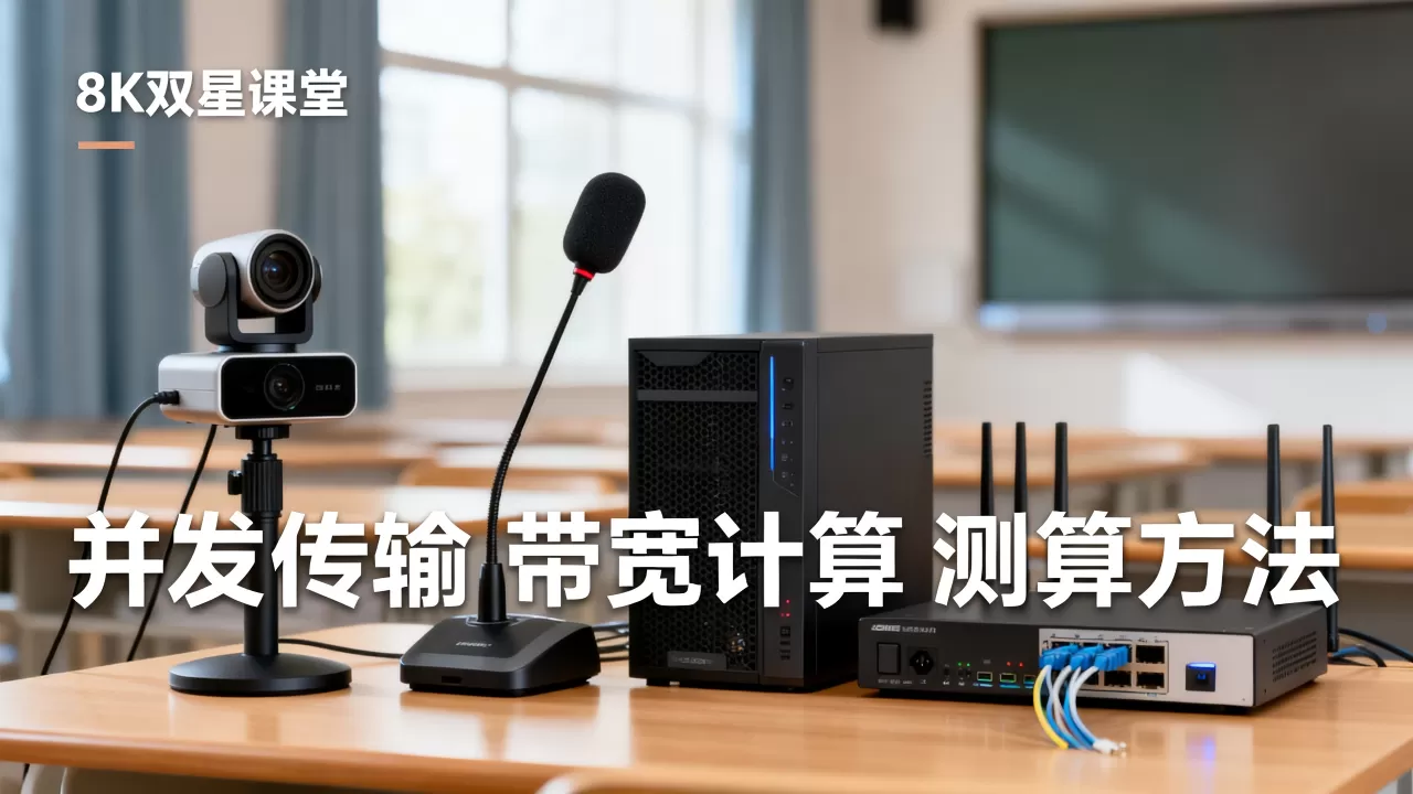 双师课堂音视频流并发传输带宽怎么算,带宽测算方法有哪些? 双师课堂音视频流并发传输带宽怎么算,带宽测算方法有哪些?