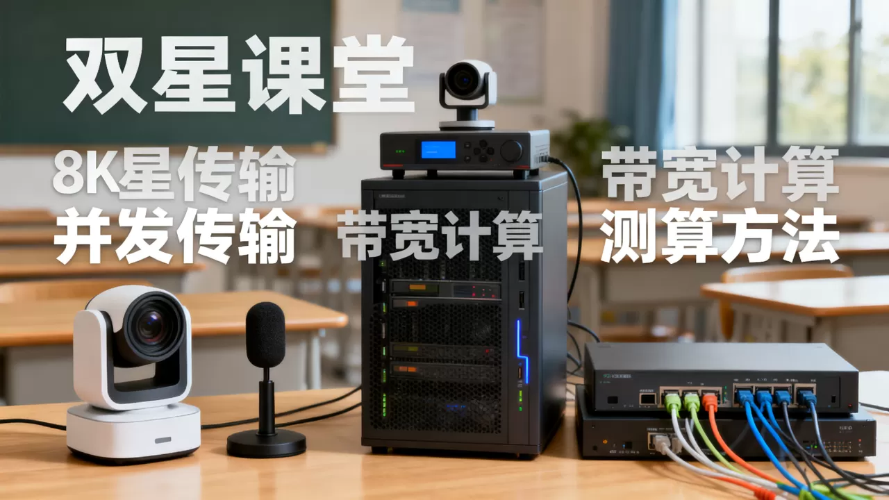 双师课堂音视频流并发传输带宽怎么算,带宽测算方法有哪些? 双师课堂音视频流并发传输带宽怎么算,带宽测算方法有哪些?