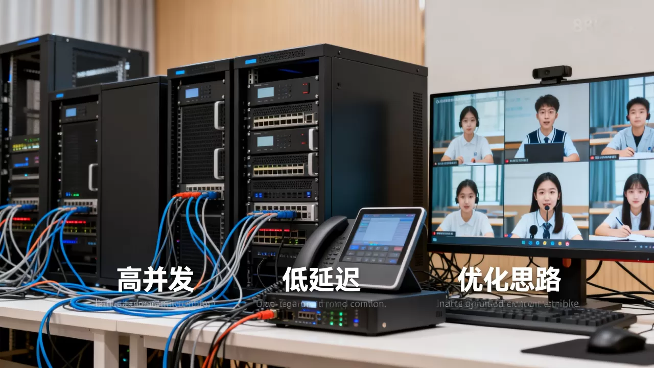 直播大班课高并发场景下的低延迟优化思路