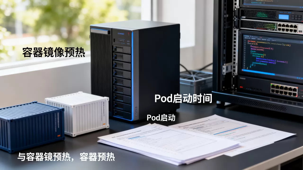 容器镜像预热对扩容速度有何影响？如何加快Pod启动时间