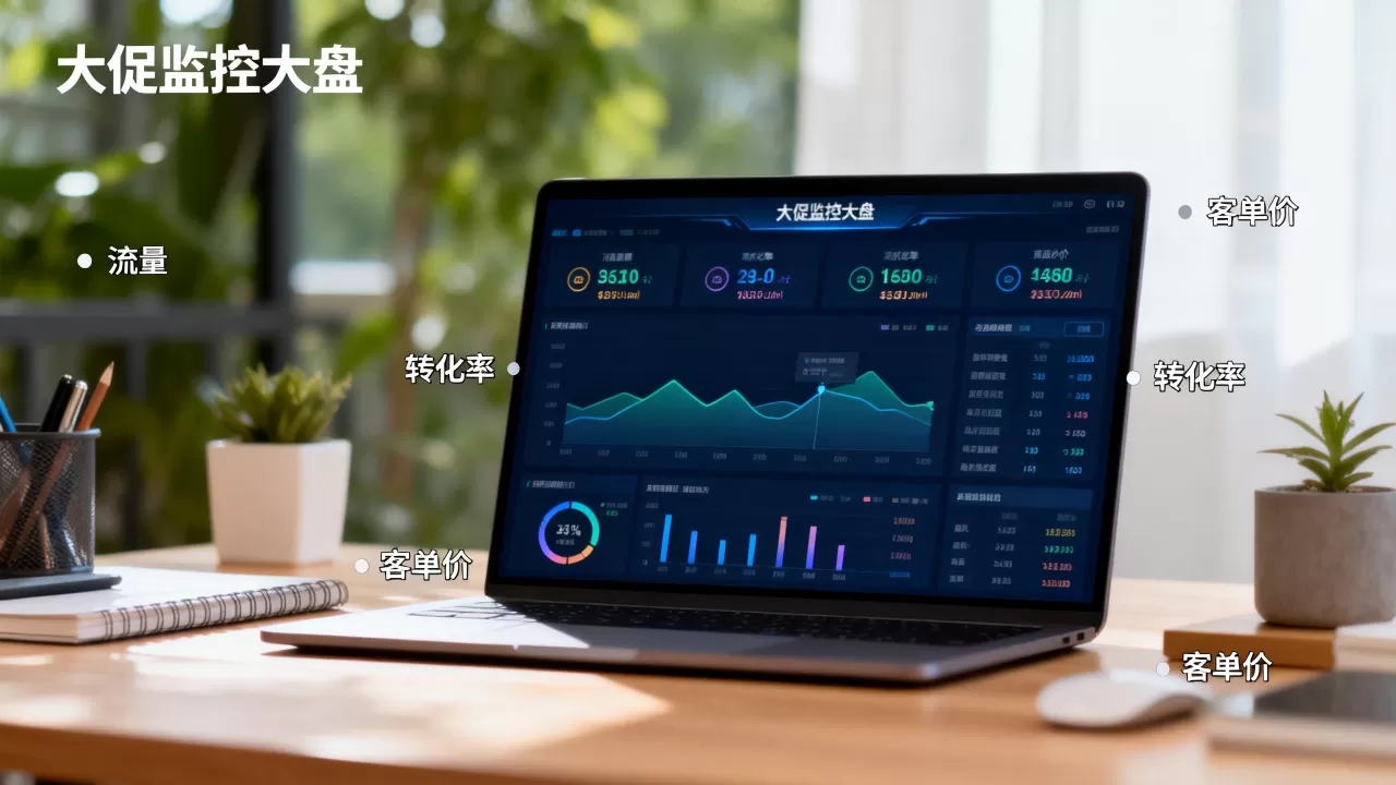 大促监控大盘该盯哪些黄金指标,运营必看核心数据有哪些 大促监控大盘该盯哪些黄金指标,运营必看核心数据有哪些