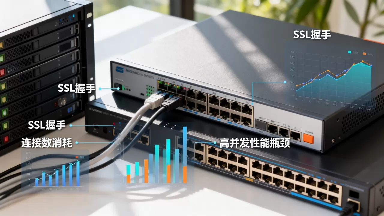 大促时SSL握手开销如何消耗连接数,高并发下性能瓶颈在哪? 大促时SSL握手开销如何消耗连接数,高并发下性能瓶颈在哪?