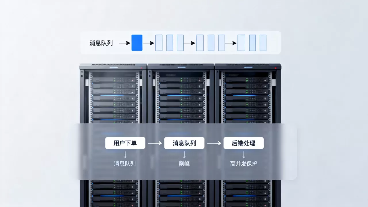 消息队列削峰如何保护后端下单服务,高并发下订单系统不崩的秘诀 消息队列削峰如何保护后端下单服务,高并发下订单系统不崩的秘诀
