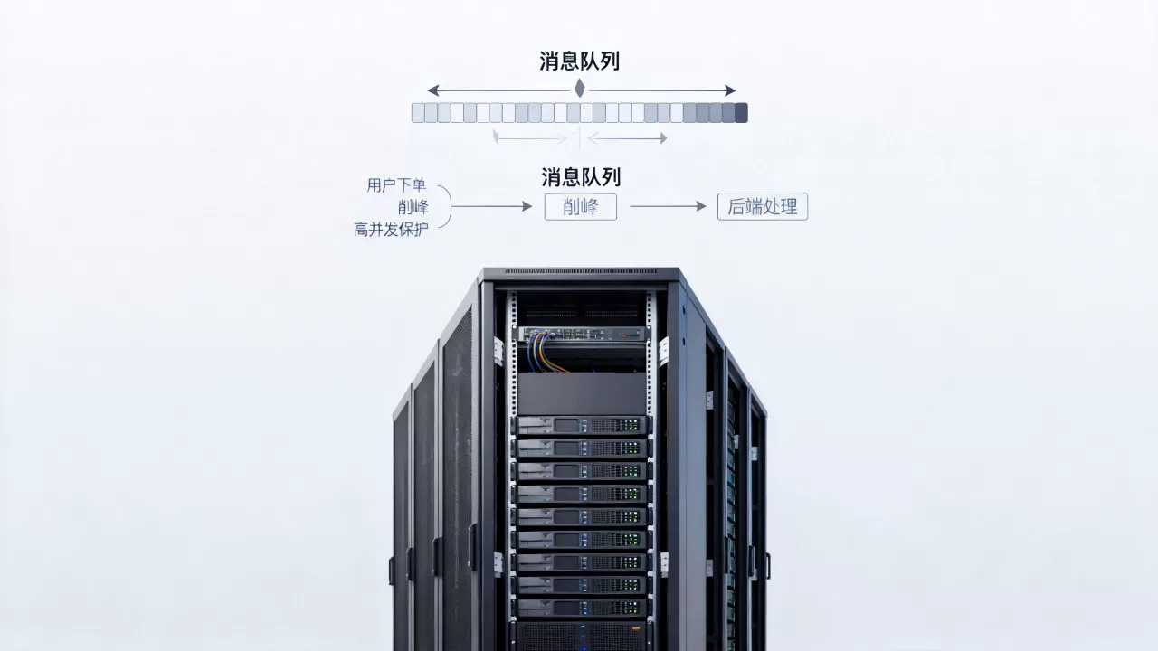 消息队列削峰如何保护后端下单服务,高并发下订单系统不崩的秘诀 消息队列削峰如何保护后端下单服务,高并发下订单系统不崩的秘诀