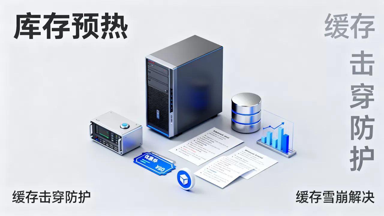 优惠券秒杀怎么做库存预热与缓存击穿防护?,高并发秒杀缓存雪崩如何解决 优惠券秒杀怎么做库存预热与缓存击穿防护?,高并发秒杀缓存雪崩如何解决
