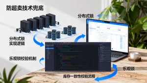 防超卖的库存一致性靠哪些技术兜底，分布式锁和乐观锁怎么实现