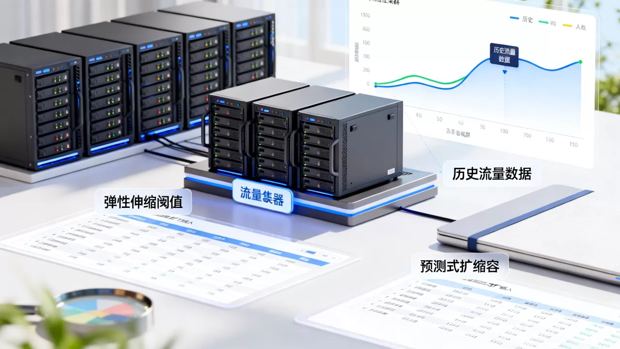 基于历史流量的弹性伸缩阈值怎么设?预测式扩缩容最佳实践 基于历史流量的弹性伸缩阈值怎么设?预测式扩缩容最佳实践