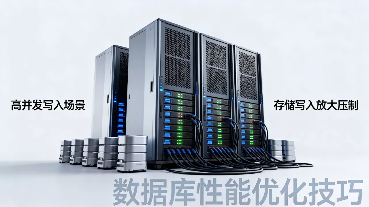 高并发写入场景下存储写入放大如何压制，数据库性能优化技巧