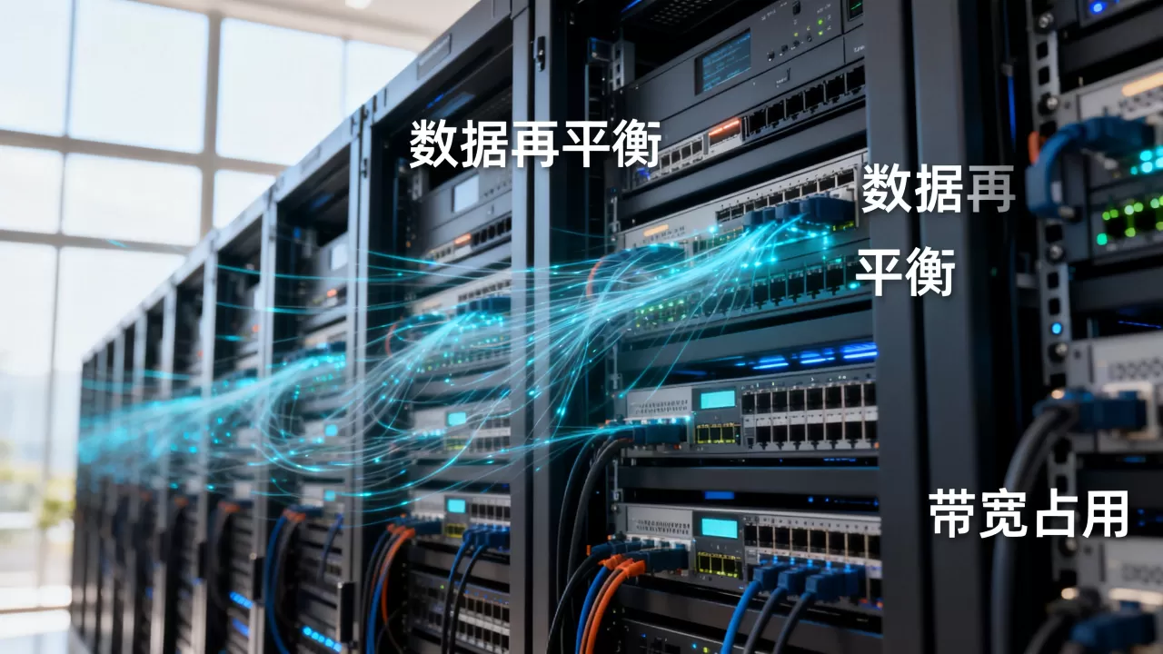 集群扩容时数据再平衡会占用多少带宽?数据再平衡带宽影响 集群扩容时数据再平衡会占用多少带宽?数据再平衡带宽影响