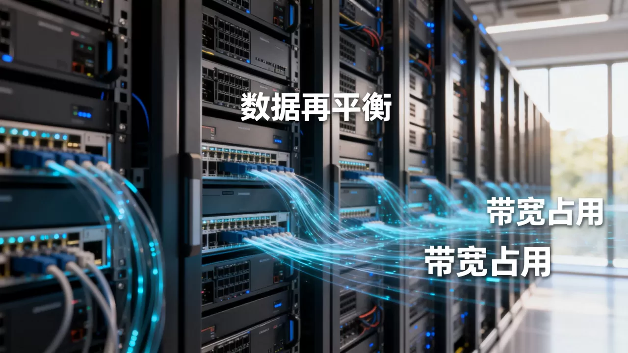 集群扩容时数据再平衡会占用多少带宽?数据再平衡带宽影响 集群扩容时数据再平衡会占用多少带宽?数据再平衡带宽影响